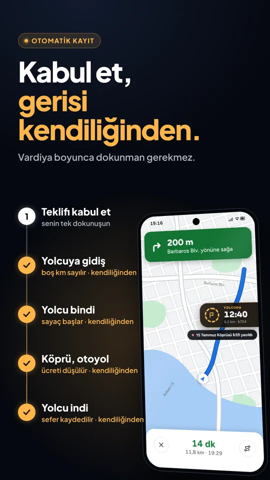 Kabul edilen teklifin kendiliğinden sefer olarak başlaması